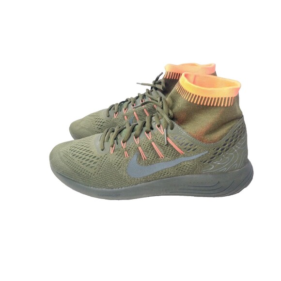 Nike Lunarglide 8 DB Side Legion Green Running Shoes Men's Size 11 - Picture 2 of 10